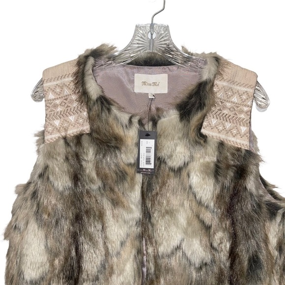 NWT Miss Me Woman Vest Size L - Picture 5 of 6